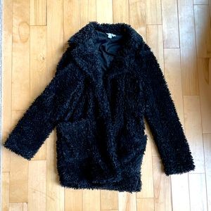 Favlux black Teddy Coat